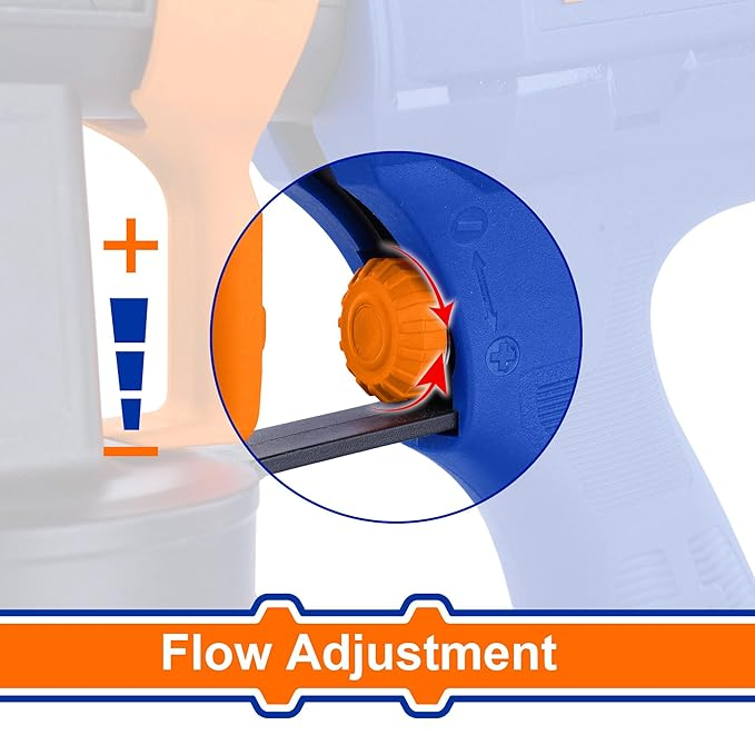 WADFOW Paint Spray Machine – 800ml ✅ for Wood, Metal & Walls - Image 5